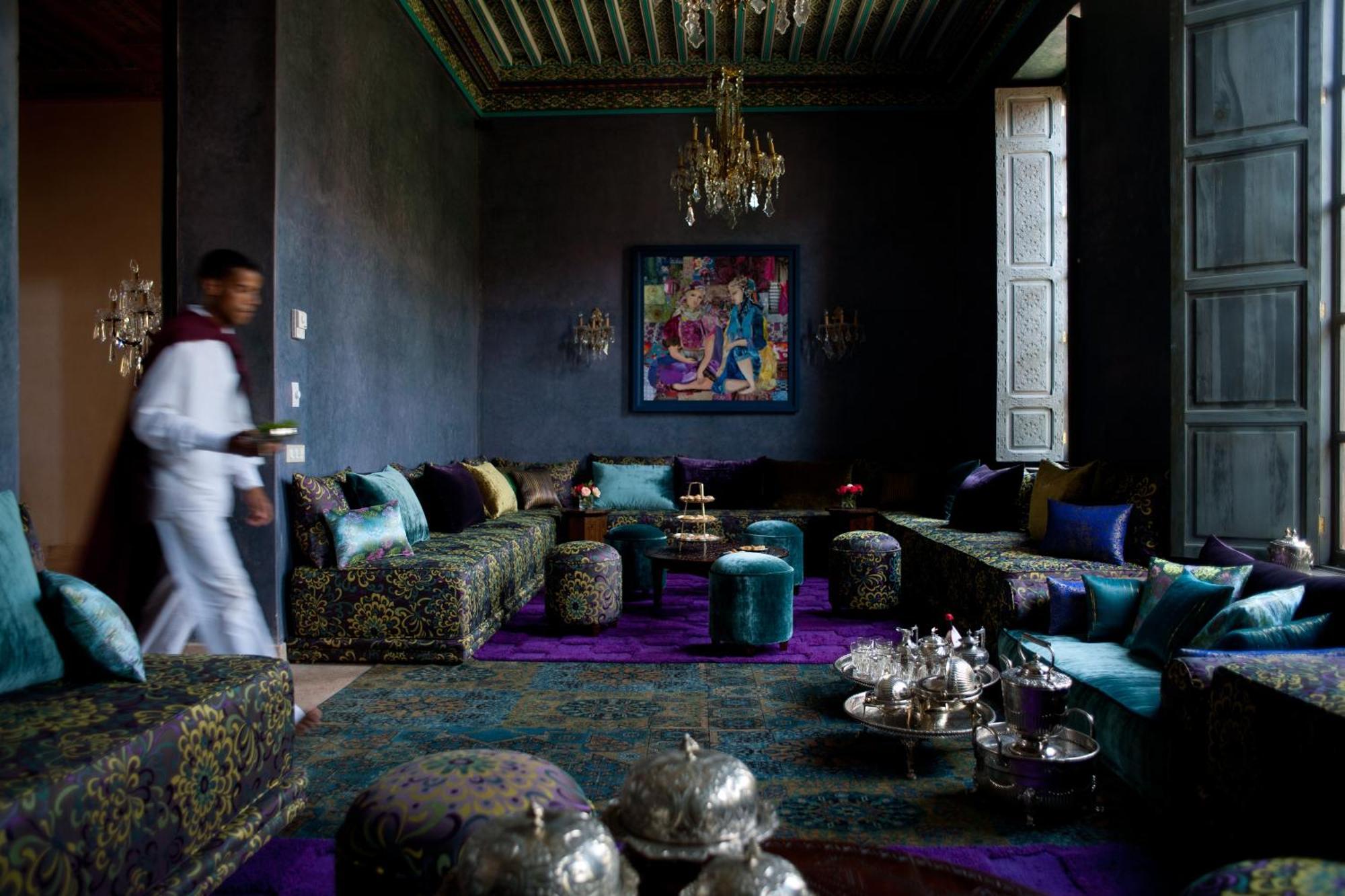 Tigmiza Boutique Hotel & Spa Ouled Jelal Екстериор снимка The living room at the Hotel Majorelle